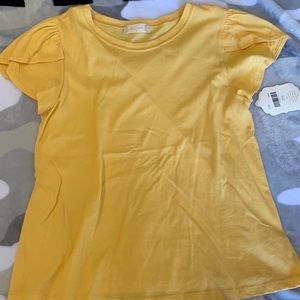 Yellow Flare Sleeve Altard State T Shirt.